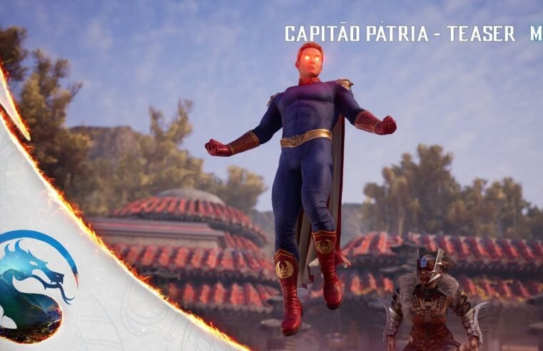 FINALMENTE! Teaser Capitão pátria no mortal kombat 1