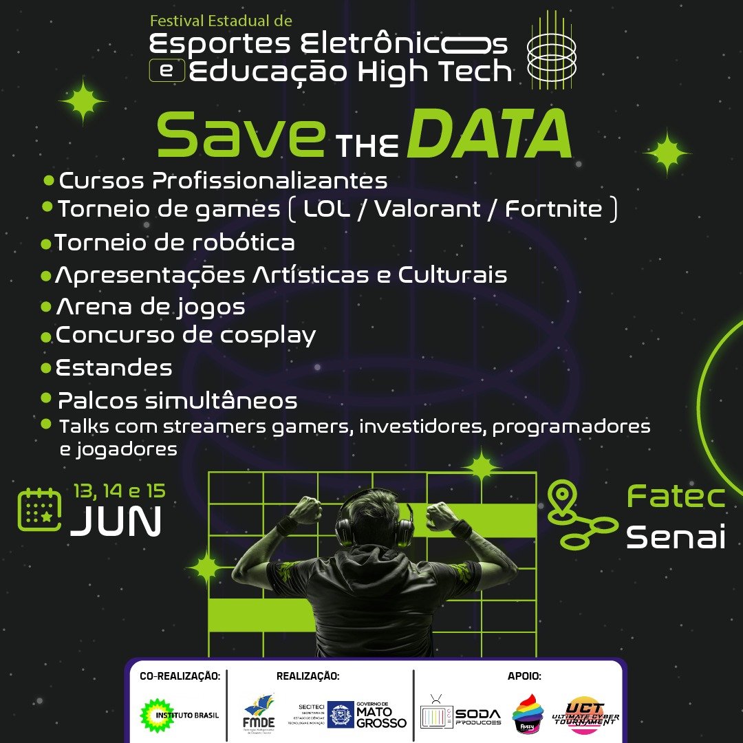 FESTIVAL DE E-SPORTS TEM TORNEIOS E CONCURSO COSPLAY COM PREMIAÇÕES DE 15 MIL REAIS