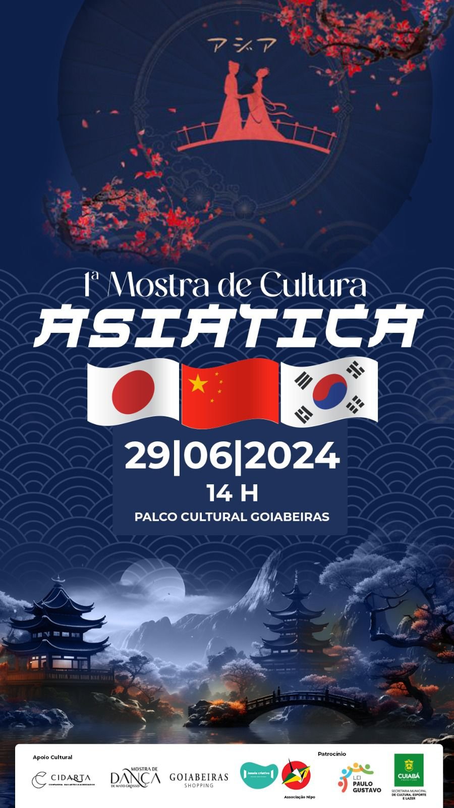 Cuiabá recebe Mostra de cultura Asiática no próximo dia 29