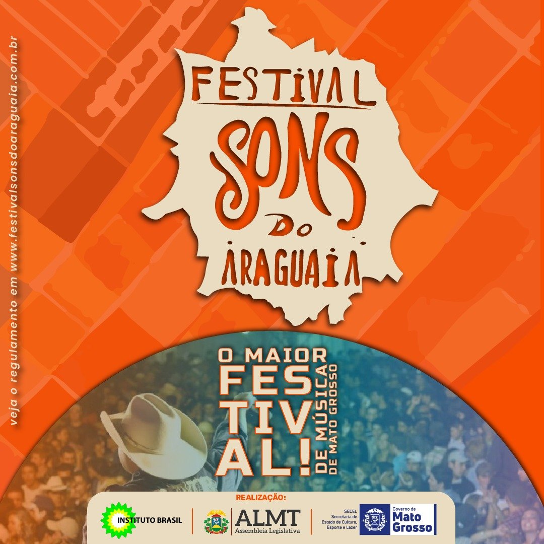 Festival Sons do Araguaia: Incentivo à economia criativa e à cultura em Mato Grosso