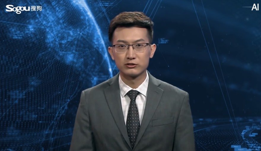 Inteligência artificial substitui âncora humano em telejornal da China