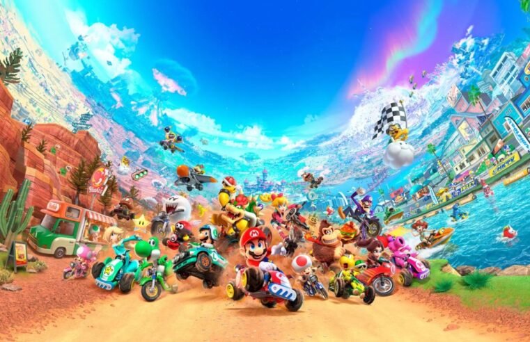Mario Kart World traz corrida caótica e modo Knockout ao Switch 2