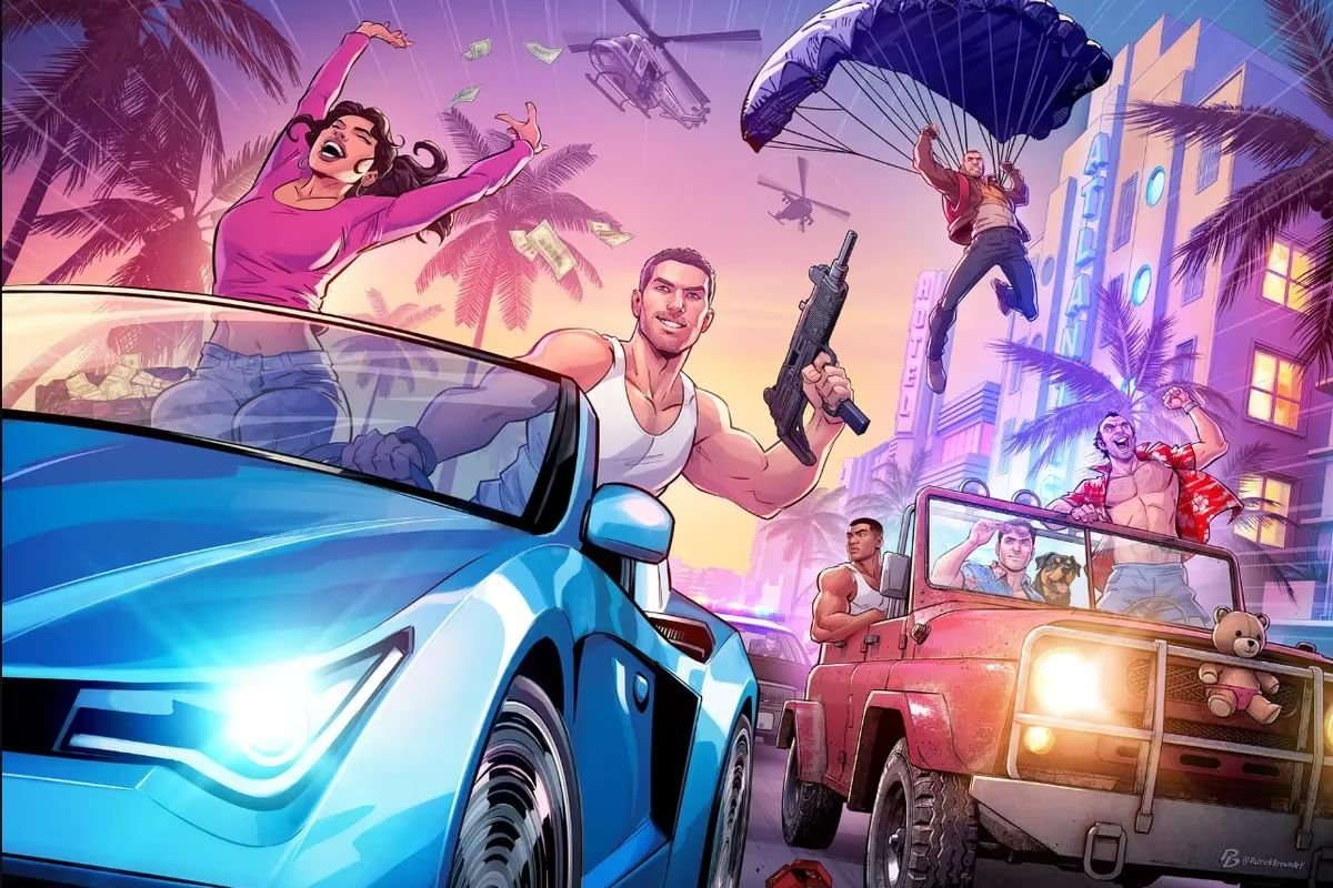 GTA VI ganha trailer novo, mas lançamento é só em 2026