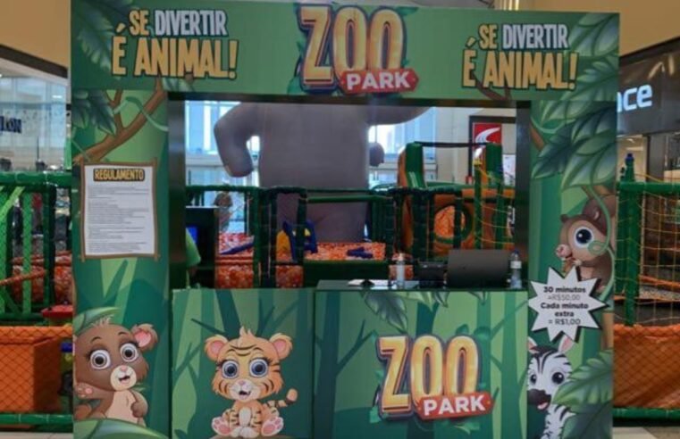 Zoo Park com brinquedos infláveis estreia no Goiabeiras neste sábado