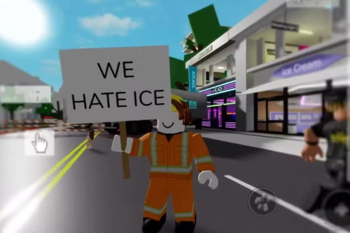 Crianças protestam contra política anti-imigração dos EUA no Roblox