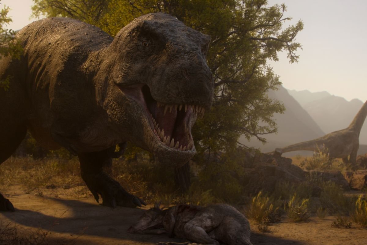 Netflix divulga trailer de documentário sobre dinossauros com Spielberg e Freeman