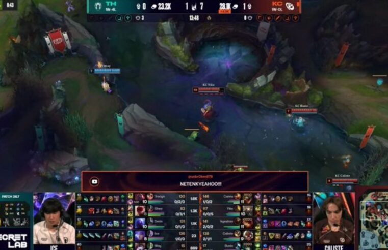 Mensagem polêmica em transmissão da LEC gera retratação da Riot