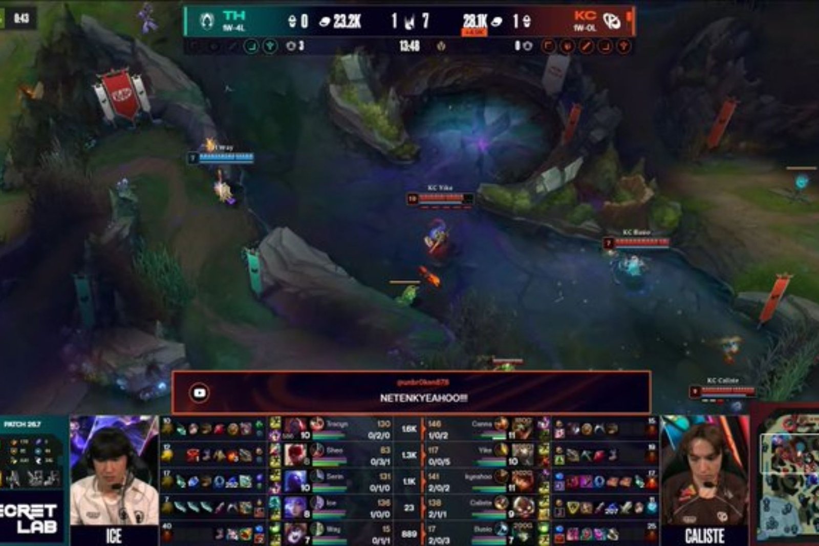 Mensagem polêmica em transmissão da LEC gera retratação da Riot