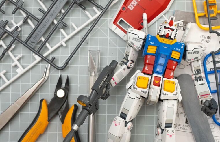 Gunpla, monte o seu Gundam de plástico