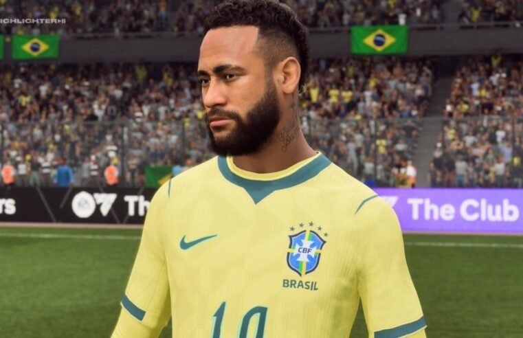 EA Sports FC 26 traz Seleção Brasileira licenciada e Neymar