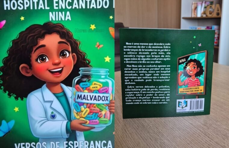 Livro infantil transforma violência em esperança e incentiva diálogo sobre proteção às crianças